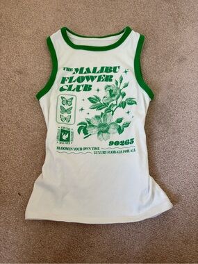 Malibu Flower Club Graphic Tank